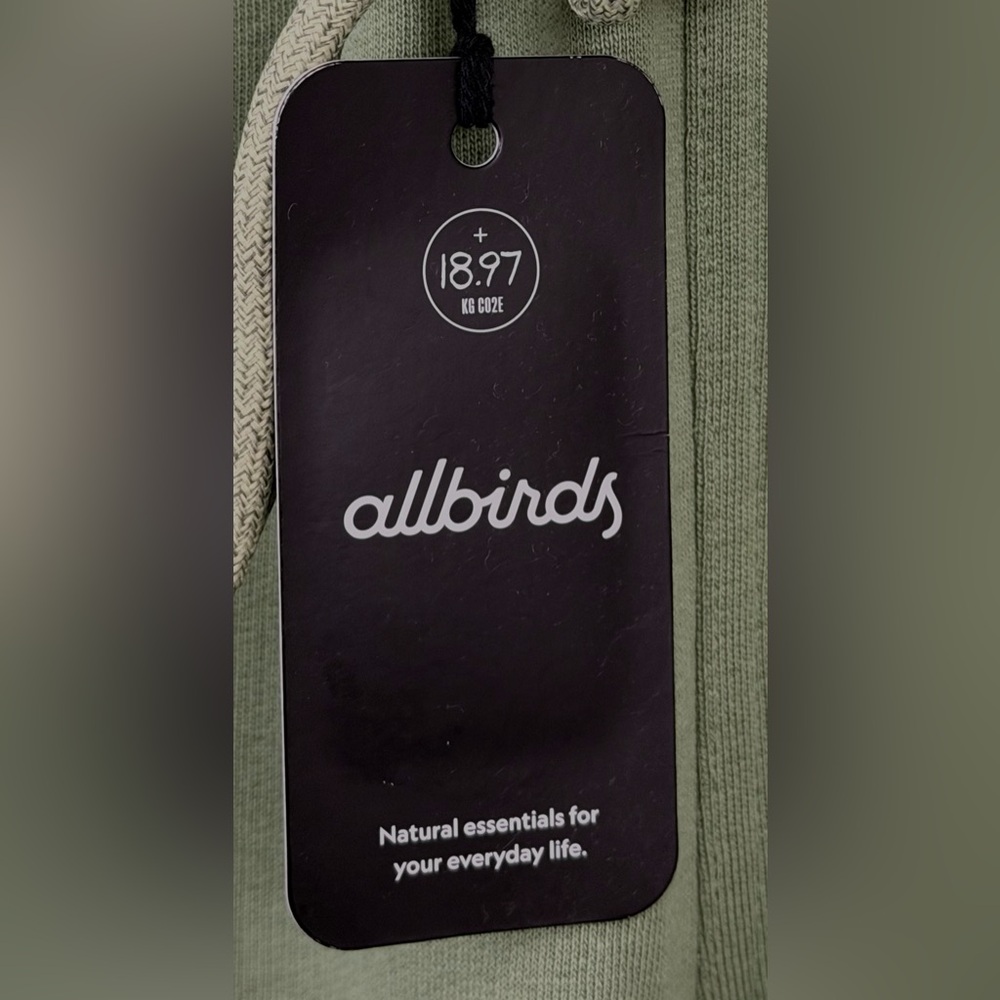 Allbirds Men’s Calm Cargo Green R & R Organic Cotton Jogger Sweatpants Med. NWT - Picture 4 of 8